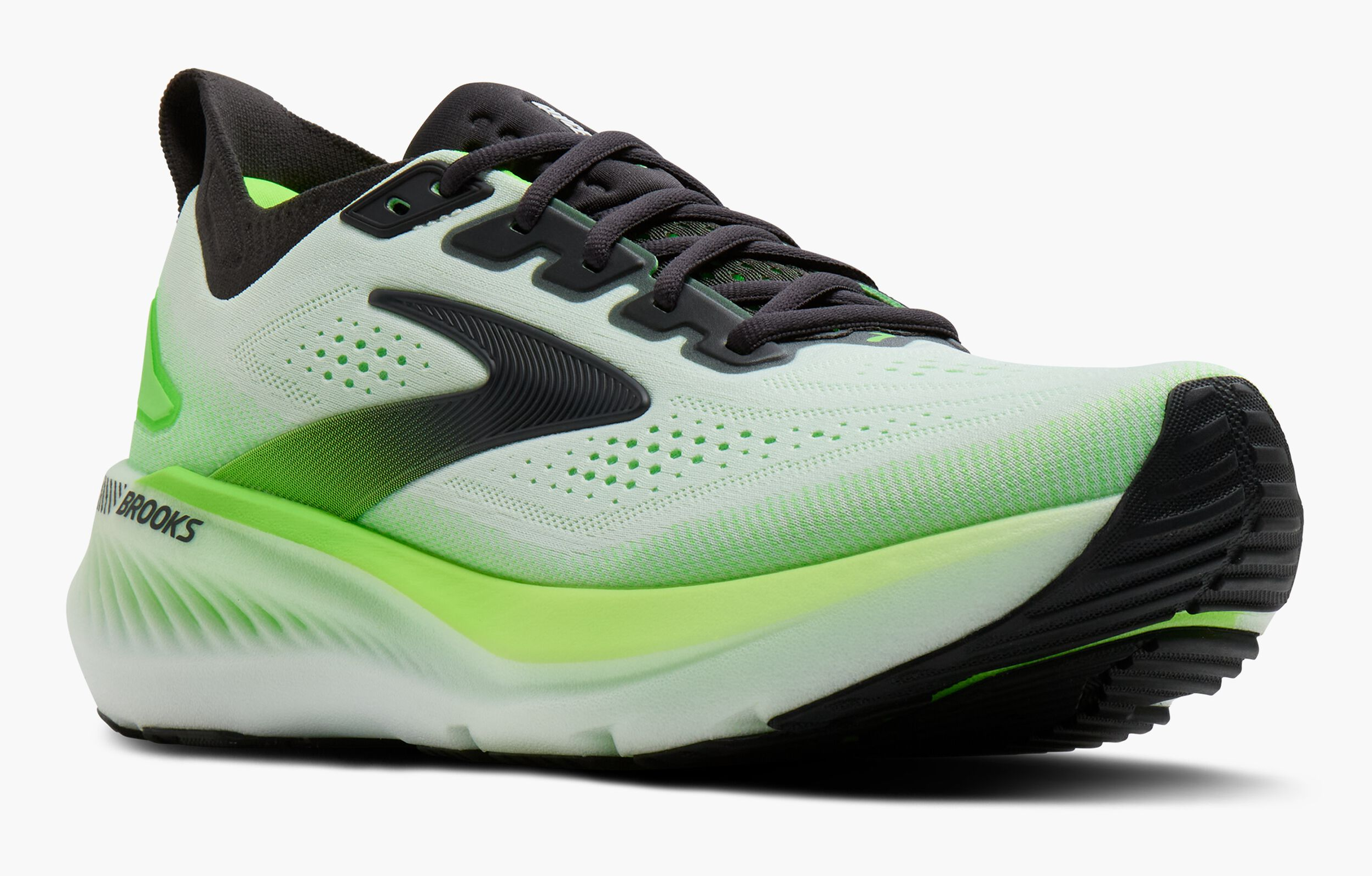 브룩스 글리세린 GTS 23 토박스와 앞발 디테일